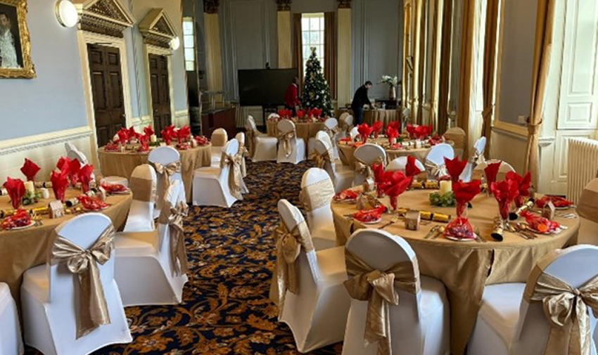 Christmas Dinner For Care Leavers - Barnsley - Christmas Tables