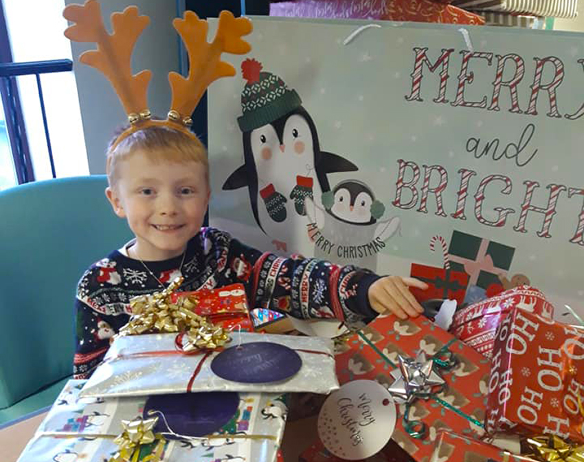 Christmas Dinner For Care Leavers - Barnsley - Lots of Presents Wrapped Up